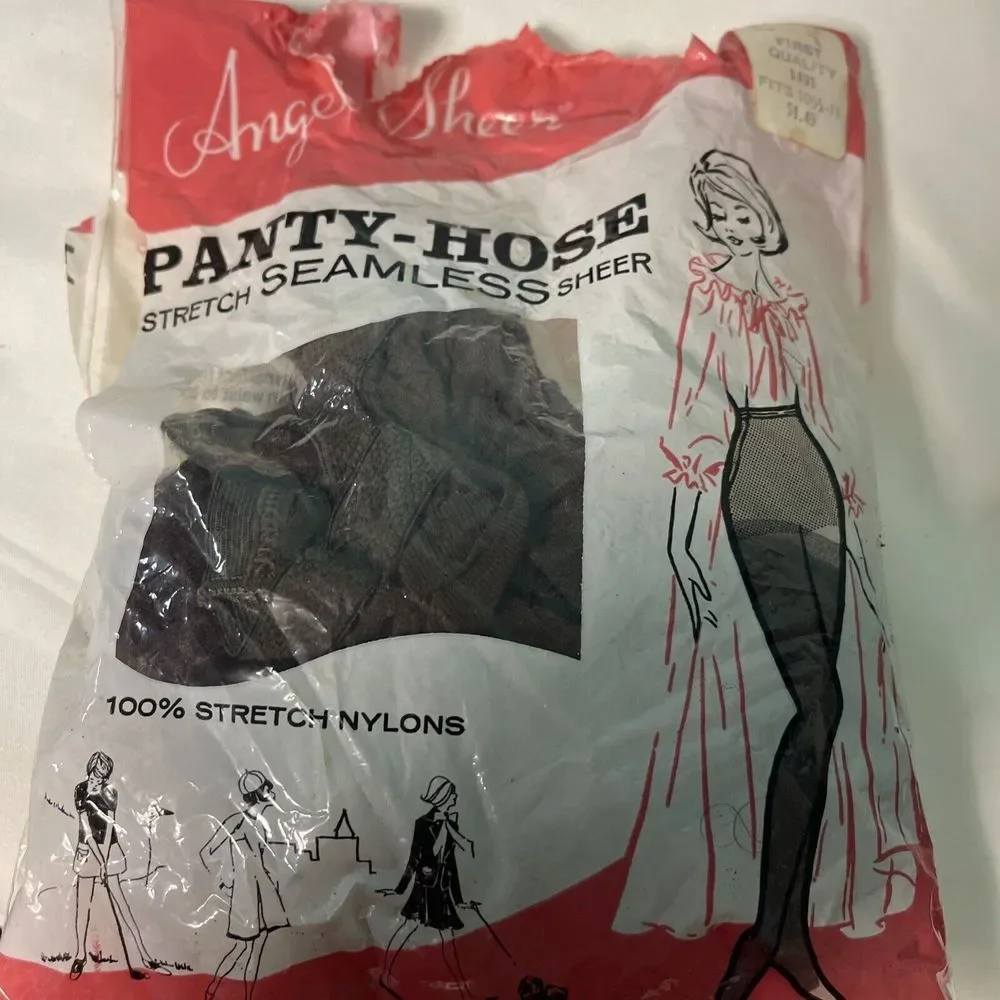 Vintage Hosiery‎  SEAMLESS FITS TALL SUPER STRETCH PANTY HOSE